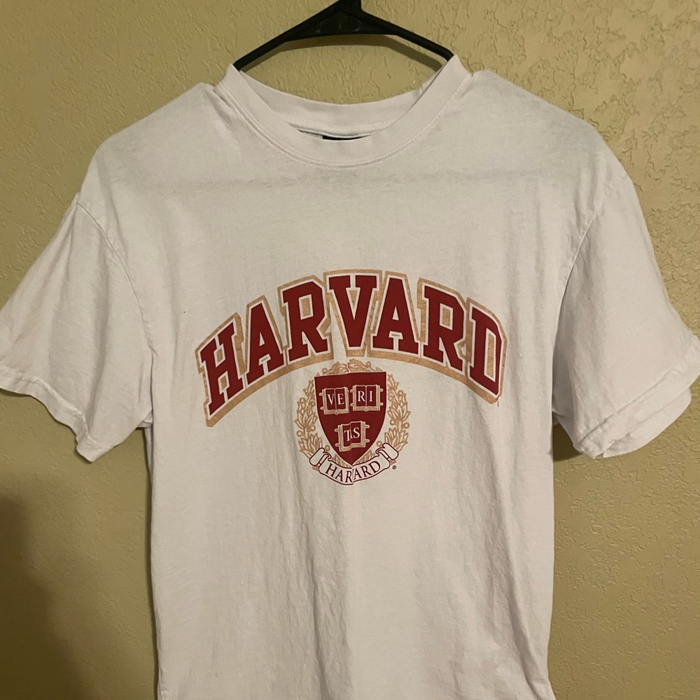 HARVRD collage shirt from princess Polly
